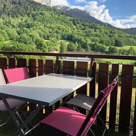 Studio Agreable Et Cosy Avec Vue Sur Les Memises Thollon-les-Memises Kültér fotó