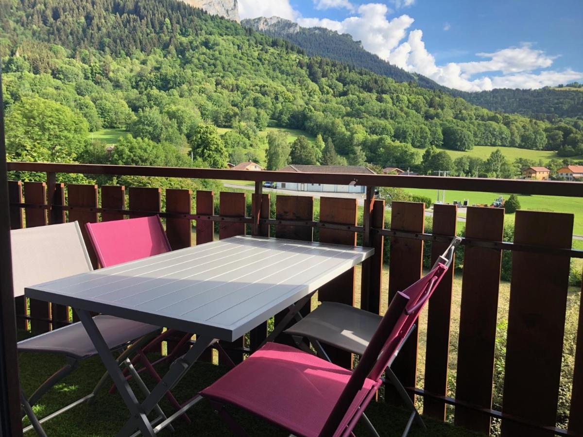 Studio Agreable Et Cosy Avec Vue Sur Les Memises Thollon-les-Memises Kültér fotó