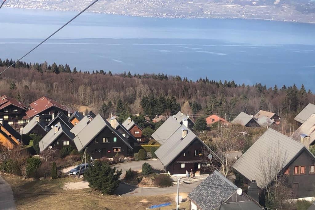 Studio Agreable Et Cosy Avec Vue Sur Les Memises Thollon-les-Memises Kültér fotó