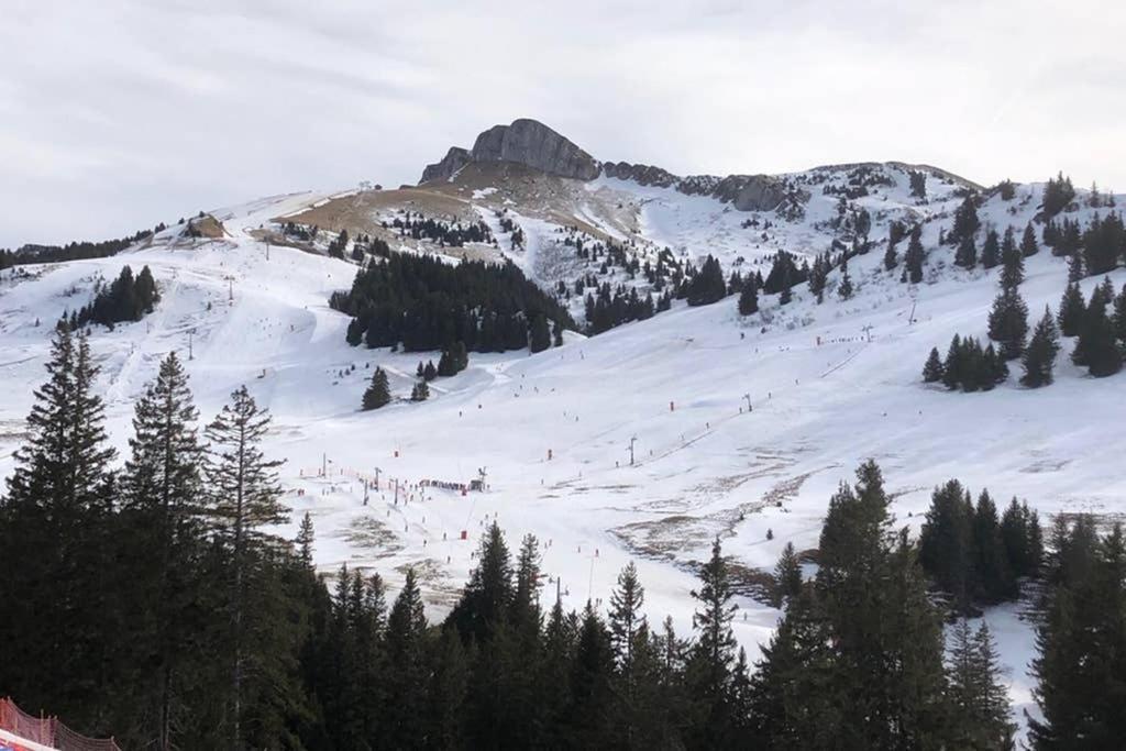 Studio Agreable Et Cosy Avec Vue Sur Les Memises Thollon-les-Memises Kültér fotó